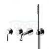 OLTENS Molle bateria wannowo-prysznicowa podtynkowa 4-otworowa chrom 34105100